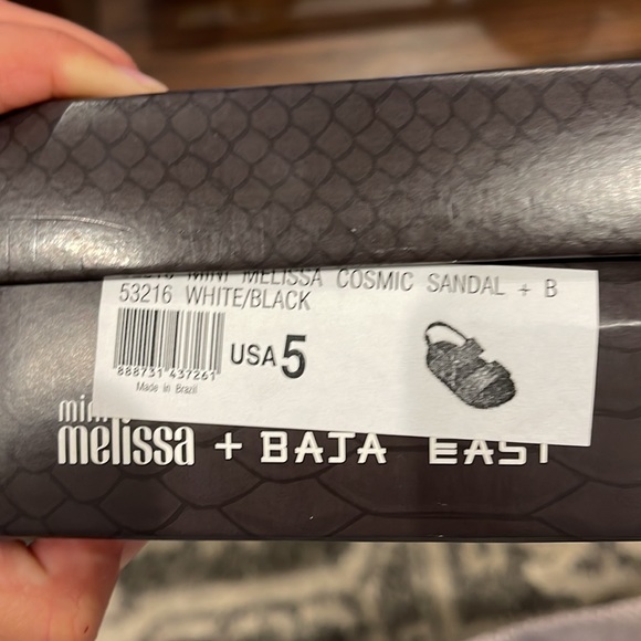 Mini Melissa cosmic sandals NWT - Picture 5 of 5